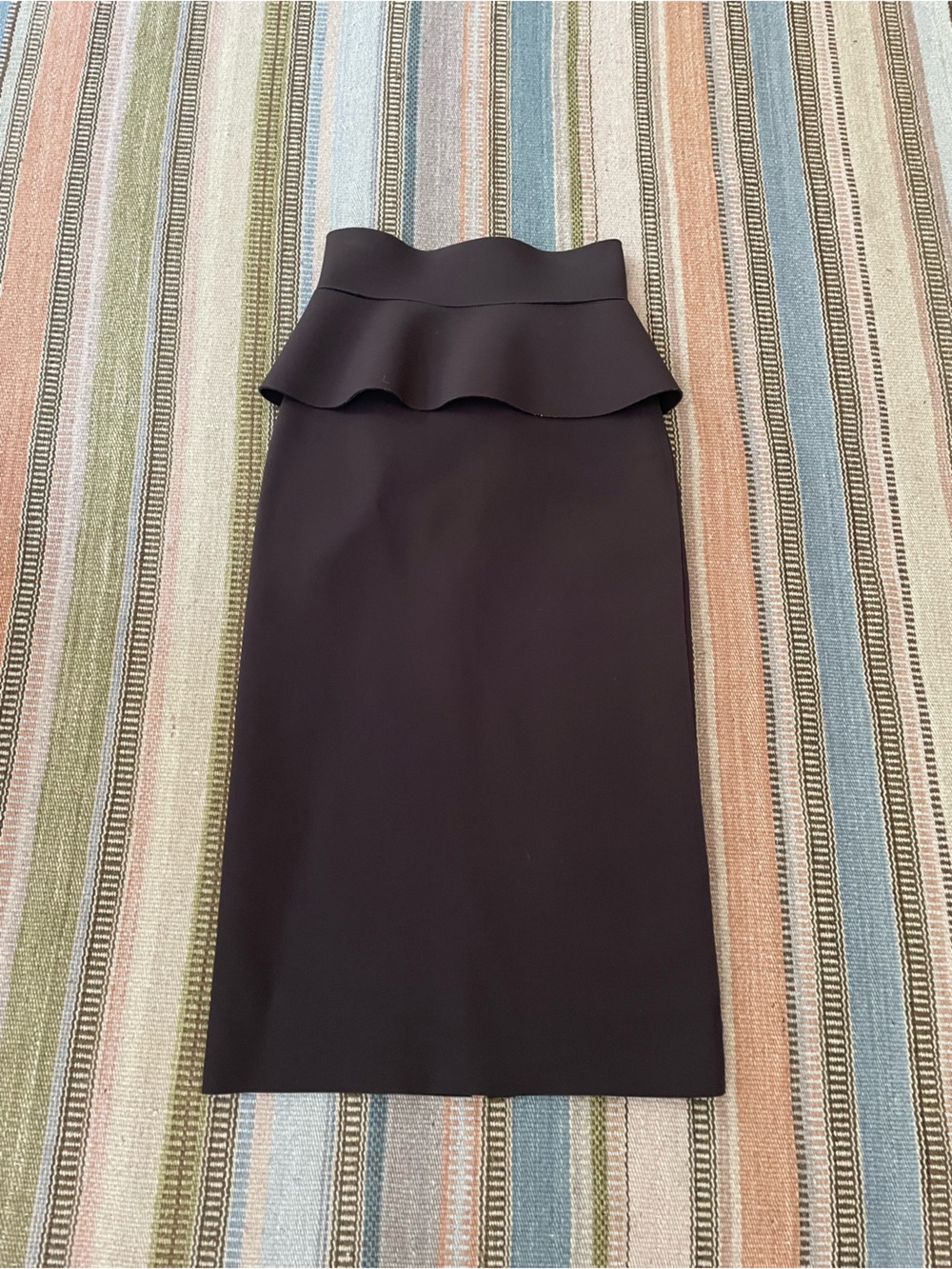Scanlan Theodore Chocolate Brown Skirt